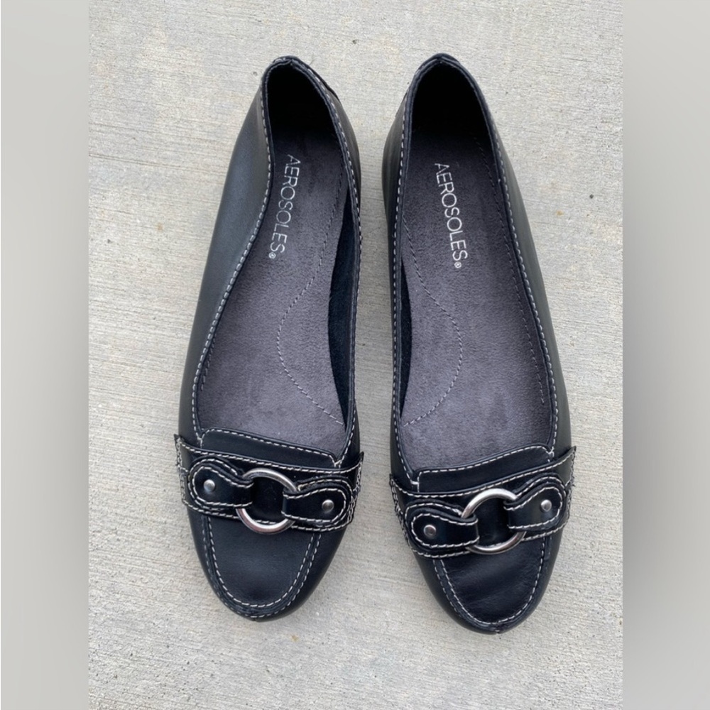 Aerosoles Black Women's Loafers